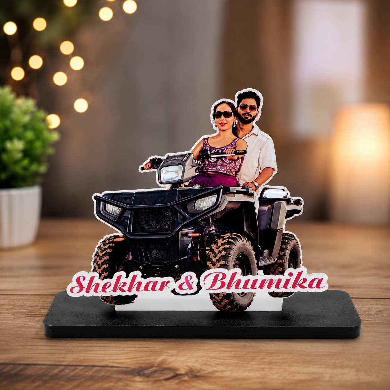 Customized Photo Cutout Acrylic Standee | Personalized Couple Gift | Custom Photo Stand